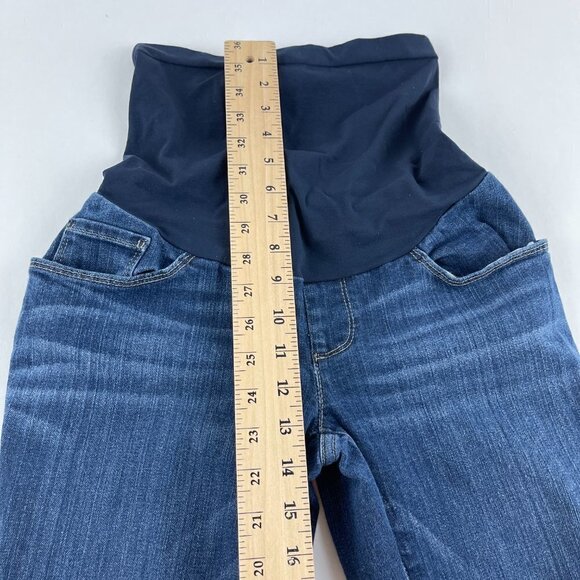 A Pea In the Pod Maternity Jeans Womens Small Blue Pockets - Picture 7 of 11